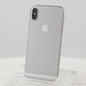 (中古)Apple iPhoneX 64GB シルバー NQAY2J/A SIMフリー(305-ud)