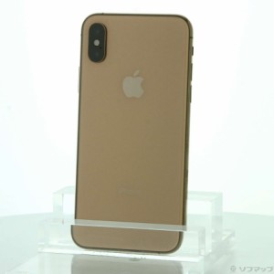 (中古)Apple iPhoneXS 64GB ゴールド NTAY2J/A SIMフリー(262-ud)