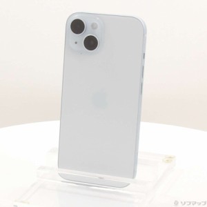 (中古)Apple iPhone15 128GB ブルー MTML3J/A SIMフリー(295-ud)