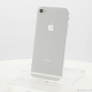 (中古)Apple iPhone8 64GB シルバー MQ792J/A SIMフリー(295-ud)