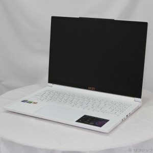 (中古)MSI (展示品) Stealth 16 Studio STEALTH-16-A13VG-753JP ホワイト(352-ud)