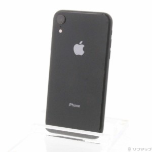 (中古)Apple iPhoneXR 128GB ブラック MT0G2J/A SIMフリー(377-ud)