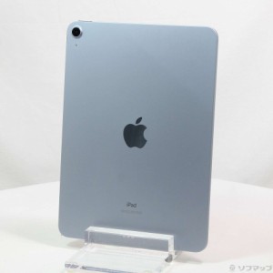 (中古)Apple iPad Air 第4世代 64GB スカイブルー MYFQ2J/A Wi-Fi(349-ud)