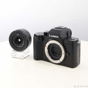 (中古)Panasonic LUMIX G100 標準ズームレンズキット ブラック DC-G100K-K(348-ud)