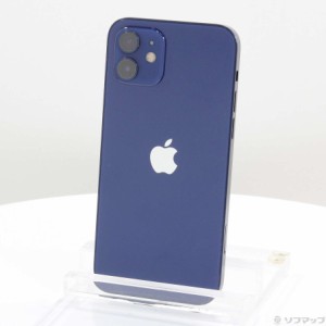 (中古)Apple iPhone12 64GB ブルー MGHR3J/A SIMフリー(348-ud)