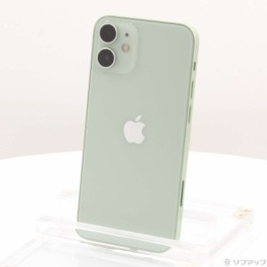 (中古)Apple iPhone12 mini 64GB グリーン MGAV3J/A SIMフリー(262-ud)