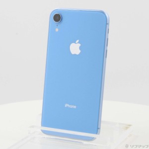 (中古)Apple iPhoneXR 64GB ブルー MT0E2J/A SIMフリー(262-ud)