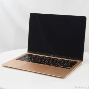 (中古)Apple MacBook Air 13.3-inch Late 2020 MGNE3J/A Apple M1 8コアCPU_8コアGPU 8GB SSD512GB ゴールド (12.6 Monterey)(258-ud)