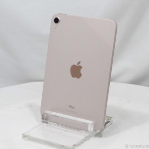(中古)Apple iPad mini 第6世代 64GB ピンク MLWL3J/A Wi-Fi(198-ud)