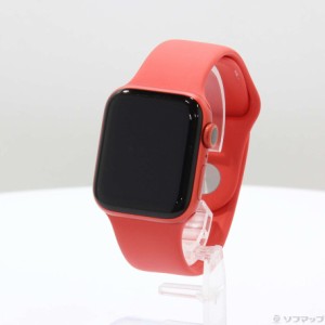 (中古)Apple Apple Watch Series 6 GPS 40mm (PRODUCT)REDアルミニウムケース (PRODUCT)REDスポーツバンド(276-ud)