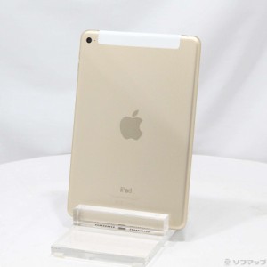 (中古)Apple iPad mini 4 32GB ゴールド MNWG2J/A SoftBank(305-ud)
