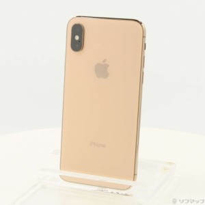 (中古)Apple iPhoneXS 256GB ゴールド MTE22J/A SIMフリー(252-ud)