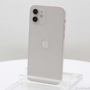 (中古)Apple iPhone12 64GB ホワイト MGHP3J/A SIMフリー(352-ud)