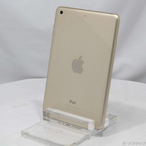 (中古)Apple iPad mini 3 16GB ゴールド MGYE2J/A Wi-Fi(377-ud)