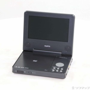 (中古)SANYO (中古品) DVD-HP700ND(K) (7型ワイド液晶ポータブルDVDプレーヤー/ワンセグ)(377-ud)
