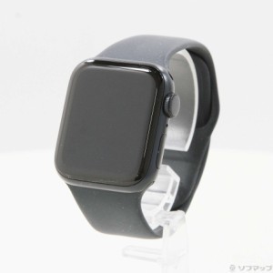 (中古)Apple Apple Watch SE 第2世代 GPS 40mm ミッドナイトアルミニウムケース ミッドナイトスポーツバンド(262-ud)