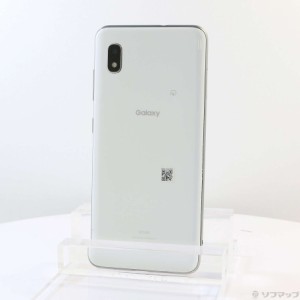 (中古)SAMSUNG GALAXY A20 32GB ホワイト SCV46SWU UQ mobile(297-ud)