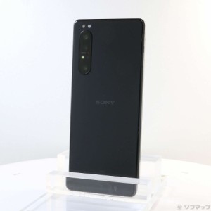 (中古)SONY Xperia 1 II 128GB ブラック AUXP1II auロック解除SIMフリー(258-ud)