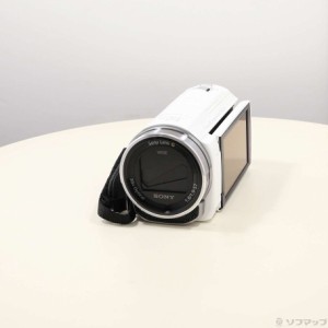 (中古)SONY HDR-CX535 W ホワイト(348-ud)