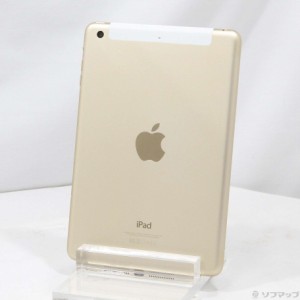 (中古)Apple iPad mini 3 16GB ゴールド MGYR2J/A au(371-ud)