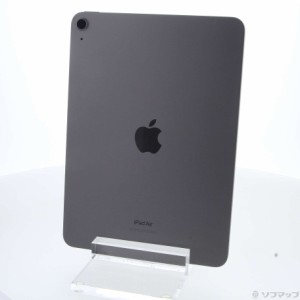 (中古)Apple iPad Air 第5世代 256GB スペースグレイ MM9L3J/A Wi-Fi(297-ud)