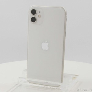 (中古)Apple iPhone11 64GB ホワイト MHDC3J/A SIMフリー(344-ud)