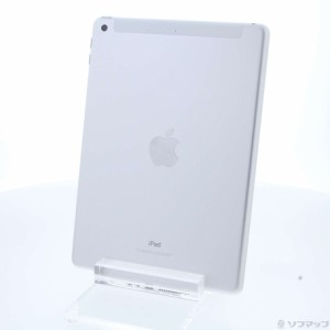 (中古)Apple iPad 第6世代 32GB シルバー MR6P2J/A auロック解除SIMフリー(262-ud)