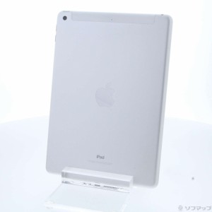 (中古)Apple iPad 第6世代 32GB シルバー MR6P2J/A auロック解除SIMフリー(252-ud)