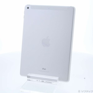 (中古)Apple iPad 第6世代 32GB シルバー MR6P2J/A auロック解除SIMフリー(252-ud)