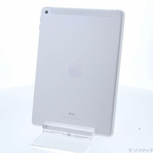 (中古)Apple iPad 第6世代 32GB シルバー MR6P2J/A auロック解除SIMフリー(377-ud)