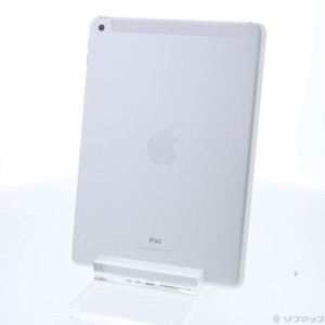 (中古)Apple iPad 第6世代 32GB シルバー MR6P2J/A auロック解除SIMフリー(196-ud)
