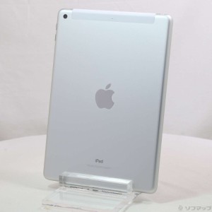 (中古)Apple iPad 第6世代 32GB シルバー NR6P2J/A auロック解除SIMフリー(348-ud)