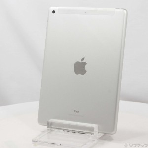 (中古)Apple iPad 第6世代 32GB シルバー MR6P2J/A auロック解除SIMフリー(198-ud)