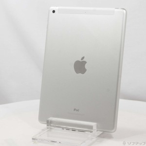 (中古)Apple iPad 第6世代 32GB シルバー MR6P2J/A auロック解除SIMフリー(198-ud)