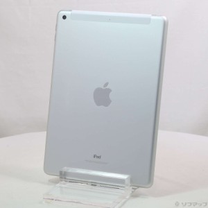 (中古)Apple iPad 第6世代 32GB シルバー NR6P2J/A auロック解除SIMフリー(349-ud)