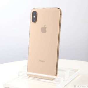 (中古)Apple iPhoneXS 256GB ゴールド MTE22J/A SoftBank(258-ud)