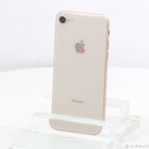 (中古)Apple iPhone8 64GB ゴールド MQ7A2J/A SoftBank(258-ud)