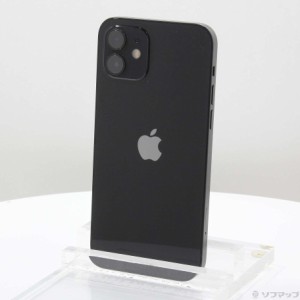 (中古)Apple iPhone12 64GB ブラック MGHN3J/A SIMフリー(276-ud)