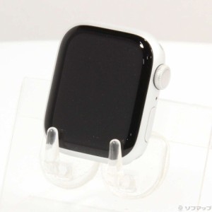 (中古)Apple Apple Watch Series 8 GPS 41mm シルバーアルミニウムケース バンド無し(198-ud)