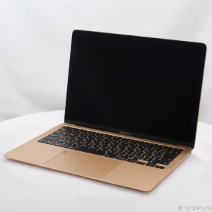 (中古)Apple MacBook Air 13.3-inch Late 2020 MGNE3J/A Apple M1 8コアCPU_8コアGPU 8GB SSD512GB ゴールド (12.6 Monterey)(349-ud)