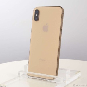 (中古)Apple iPhoneXS 256GB ゴールド MTE22J/A SIMフリー(349-ud)