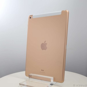 (中古)Apple iPad 第7世代 32GB ゴールド MW6D2J/A auロック解除SIMフリー(251-ud)