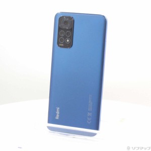 (中古)Xiaomi (展示品) Redmi Note 11 64GB トワイライトブルー 2201117TL SIMフリー(258-ud)