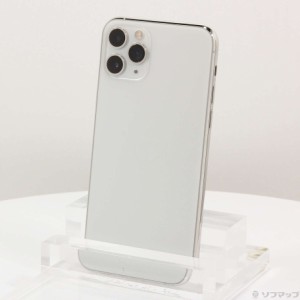 (中古)Apple iPhone11 Pro 64GB シルバー MWC32J/A SIMフリー(258-ud)