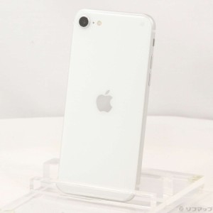 (中古)Apple iPhone SE 第2世代 128GB ホワイト MHGU3J/A SIMフリー(381-ud)