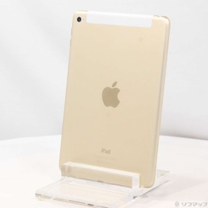 (中古)Apple iPad mini 4 64GB ゴールド MK752J/A SIMフリー(251-ud)