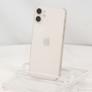 (中古)Apple iPhone12 mini 64GB ホワイト MGA63J/A SIMフリー(262-ud)