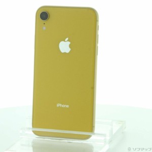 (中古)Apple iPhoneXR 64GB イエロー MT082J/A SIMフリー(251-ud)