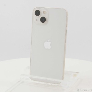 (中古)Apple iPhone13 256GB スターライト MLNJ3J/A SIMフリー(344-ud)