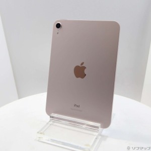 (中古)Apple iPad mini 第6世代 64GB ピンク MLWL3J/A Wi-Fi(247-ud)